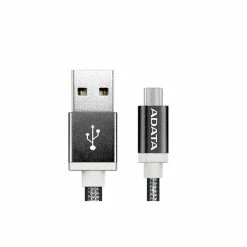 Grosses soldes ⌛ ADATA 1m, USB2.0-A/USB2.0 Micro-B Câble USB 2.0 USB A Micro-USB B Noir ????