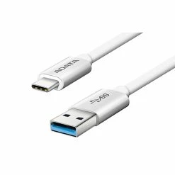 Alternative view of Les meilleures critiques de ???? ADATA USB-C - USB 3.0, 1m Câble USB 3.2 Gen 1 (3.1 Gen 1) USB C USB A Blanc ✨