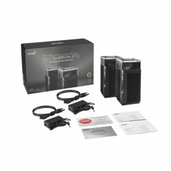 Acheter 😉 ASUS ZenWiFi Pro XT12 (2-PK) Routeur Sans Fil Gigabit Ethernet Tri-bande (2,4 GHz / 5 GHz / 5 GHz) Noir 👍 -StarTech.com-shop asus zenwifi pro xt12 2 pk routeu 4