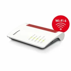 Alternative view of Vente flash ???? AVM FRITZ!Box 7510 Routeur Sans Fil Gigabit Ethernet Monobande (2,4 GHz) Blanc ????