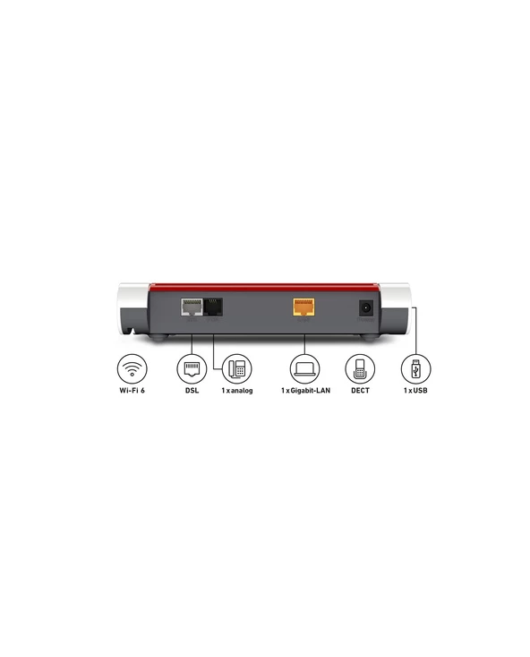 Vente flash ???? AVM FRITZ!Box 7510 Routeur Sans Fil Gigabit Ethernet Monobande (2,4 GHz) Blanc ???? 3 Vente flash ???? AVM FRITZ!Box 7510 Routeur Sans Fil Gigabit Ethernet Monobande (2,4 GHz) Blanc ???? – Image 3