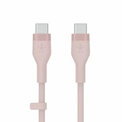 Meilleure affaire đĽ Belkin BOOSTâCHARGE Flex Câble USB 1 M USB 2.0 USB C Rose đ