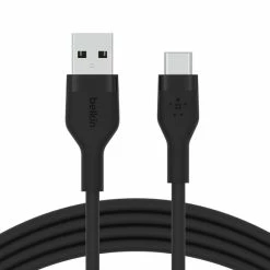 Meilleure vente ✔️ Belkin BOOST↑CHARGE Flex Câble USB 3 M USB 2.0 USB A USB C Noir 🥰 -StarTech.com-shop belkin boost charge flex c ble usb 1 32