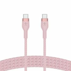 Budget ⌛ Belkin BOOST↑CHARGE PRO Flex Câble USB 1 M USB 2.0 USB C Rose 🎁 -StarTech.com-shop belkin boost charge pro flex c ble 1 2