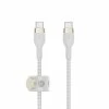 De gros 😀 Belkin BOOST↑CHARGE PRO Flex Câble USB 1 M USB 2.0 USB C Blanc 😍