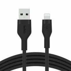 De gros 🔔 Belkin CAA008BT1MBK Câble USB 1 M USB A USB C/Lightning Noir 👏 -StarTech.com-shop belkin caa008bt1mbk c ble usb 1 m u 3