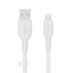 Grosses soldes ✨ Belkin CAA008BT3MWH Câble USB 3 M USB A USB C/Lightning Blanc 💯