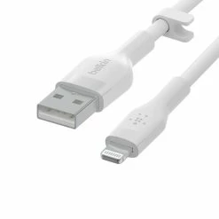 Grosses soldes ✨ Belkin CAA008BT3MWH Câble USB 3 M USB A USB C/Lightning Blanc 💯 -StarTech.com-shop belkin caa008bt3mwh c ble usb 3 m u 3