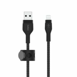 Vente flash 😀 Belkin CAA010BT1MBK Câble USB 1 M USB A USB C/Lightning Noir 😉