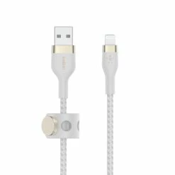 Remise 𼰠Belkin CAA010BT1MWH Câble USB 1 M USB A USB C/Lightning Blanc đ