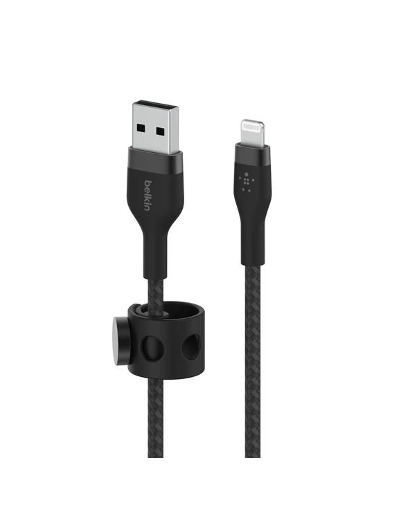 Sortie đ Belkin CAA010BT3MBK Câble USB 3 M USB A USB C/Lightning Noir 𤊠2 Sortie đ Belkin CAA010BT3MBK Câble USB 3 M USB A USB C/Lightning Noir 𤊠â Image 2