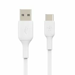 Vente flash ✔️ Belkin CAB001BT3MWH Câble USB 3 M USB A USB C Blanc ❤️ -StarTech.com-shop belkin cab001bt3mwh c ble usb 3 m u 2