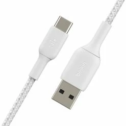 Meilleure vente 🔔 Belkin CAB002BT3MWH Câble USB 3 M USB A USB C Blanc 🥰 -StarTech.com-shop belkin cab002bt3mwh c ble usb 3 m u 2