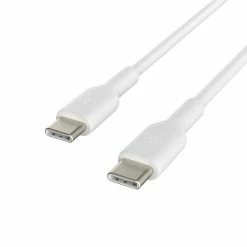 Vente flash 🥰 Belkin CAB003BT1MWH Câble USB 1 M USB C Blanc ❤️