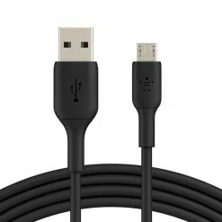Acheter 🌟 Belkin CAB005BT1MBK Câble USB 1 M USB A Micro-USB A Noir 🥰
