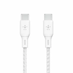 Acheter 🔔 Belkin CAB014bt3MWH Câble USB 3 M USB 2.0 USB C Blanc 🤩