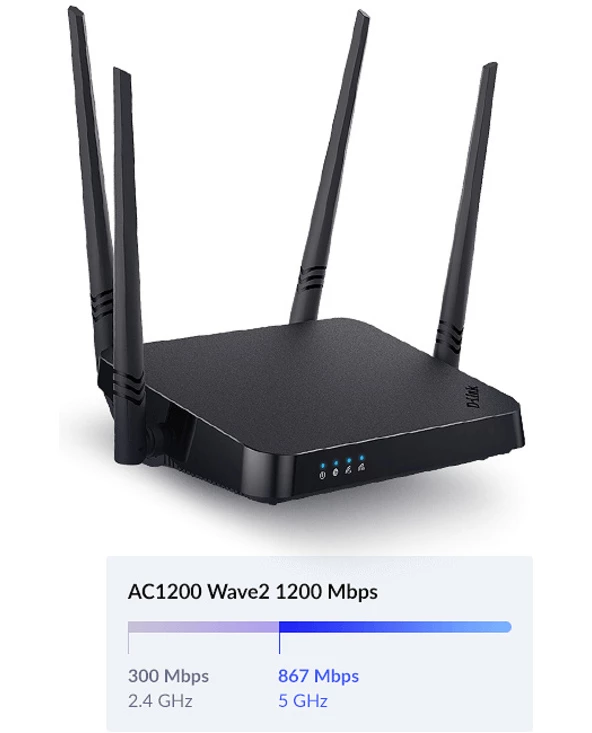 Meilleur prix 😀 D-Link Routeur Wi‑Fi Gigabit AC1200 🛒 6 Meilleur prix 😀 D-Link Routeur Wi‑Fi Gigabit AC1200 🛒 – Image 6