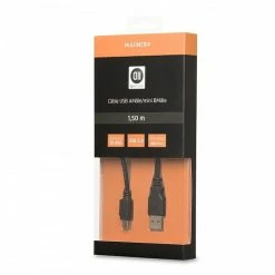 Acheter 🧨 D2 Diffusion D2MINIUSB150 Câble USB 1,5 M 2.0 USB A Mini-USB A Noir 😉