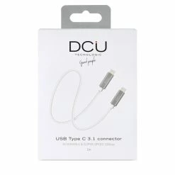 Alternative view of Le moins cher ???? DCU Advance Tecnologic 30402010 Câble USB 1 M USB 3.2 Gen 2 (3.1 Gen 2) USB C Gris ⌛