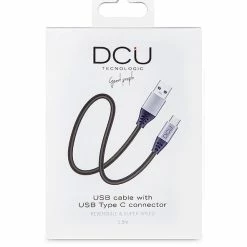 Alternative view of Budget ???? DCU Advance Tecnologic 30402020 Câble USB 1,5 M USB 3.2 Gen 1 (3.1 Gen 1) USB A USB C Noir, Gris ????