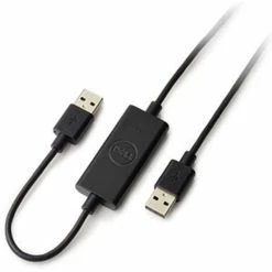 Alternative view of Remise ???? DELL 470-AANV Câble USB 2.0 USB A Noir ⭐