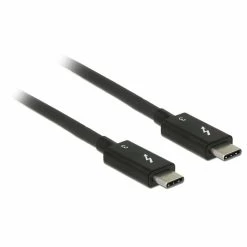 Budget ???? DeLOCK 84847 Câble USB 2 M 3.2 Gen 2 (3.1 Gen 2) USB C Noir ????
