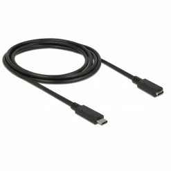 De gros ???? DeLOCK SuperSpeed USB Câble USB 2 M USB 3.2 Gen 1 (3.1 Gen 1) USB C Noir ????