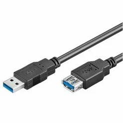 Coupon ???? Goobay 93998 Câble USB 1,8 M Noir ????