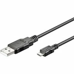 Offres ???? Goobay USB Micro-B 100, 1m Câble USB Micro-USB B USB A Noir ✨