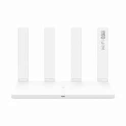 Promo 🤩 Huawei WiFi AX3 (Quad-core) Routeur Sans Fil Gigabit Ethernet Bi-bande (2,4 GHz / 5 GHz) Blanc 💯