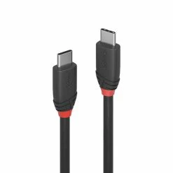 Meilleur prix 😍 Lindy 36905 Câble USB 0,5 M USB 3.2 Gen 1 (3.1 Gen 1) USB C Noir ✨