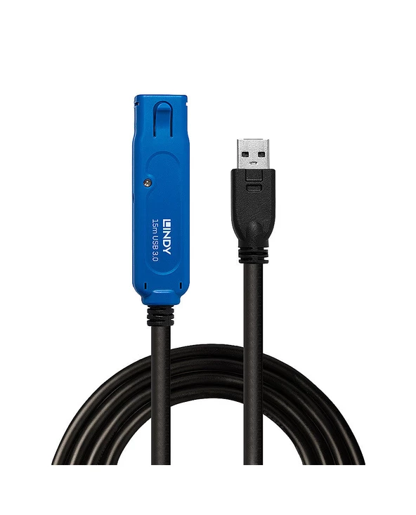 Vente flash đ Lindy 43229 Câble USB 15 M USB 3.2 Gen 1 (3.1 Gen 1) USB A Noir đ 2 Vente flash đ Lindy 43229 Câble USB 15 M USB 3.2 Gen 1 (3.1 Gen 1) USB A Noir đ â Image 2