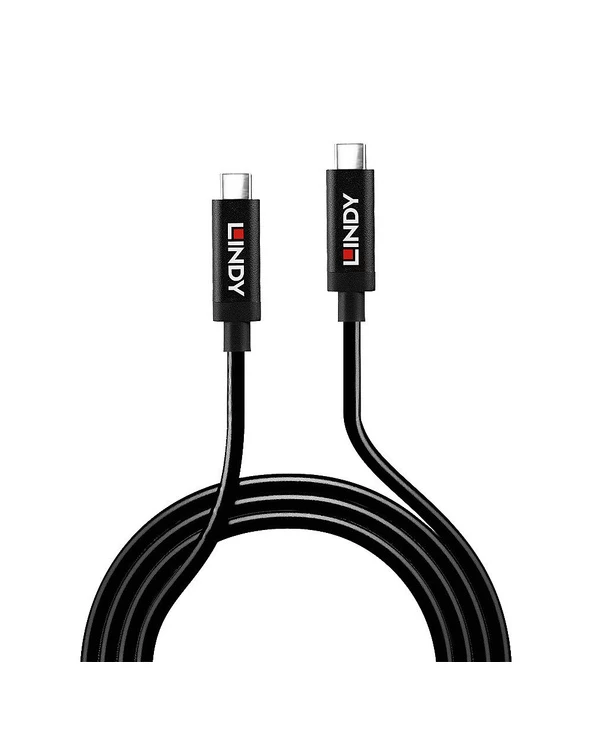 Meilleure affaire ???? Lindy 43308 Câble USB 5 M USB 3.2 Gen 2 (3.1 Gen 2) USB C Noir ???? 2 Meilleure affaire ???? Lindy 43308 Câble USB 5 M USB 3.2 Gen 2 (3.1 Gen 2) USB C Noir ???? – Image 2