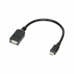 Sortie ???? LogiLink AA0035 Câble USB 0,2 M USB 2.0 Micro-USB B USB A Noir ????