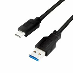 Vente flash ???? LogiLink CU0171 Câble USB 3 M USB 3.2 Gen 2 (3.1 Gen 2) USB A USB C Noir ????
