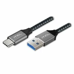 Remise ⭐ MCL MC1D99A003C0532 Câble USB 2 M USB 3.2 Gen 1 (3.1 Gen 1) USB C USB A Noir, Gris 🔔