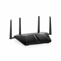 Alternative view of Vente flash ???? NETGEAR Nighthawk AX5 5-Stream AX4200 WiFi Router (RAX43) Routeur Sans Fil Gigabit Ethernet Bi-bande (2,4 GHz / 5 GHz) Noir ????