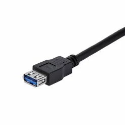 Grosses soldes ⭐ StarTech.com Câble D'extension Noir SuperSpeed USB 3.0 A Vers A 1 M - M/F 🧨 -StarTech.com-shop startech com c ble d extension noir 2