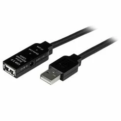 Offres 🛒 StarTech.com Câble D'extension USB 2.0 Actif De 5m - Prolongateur / Répéteur / Rallonge USB - Mâle / Femelle 😍