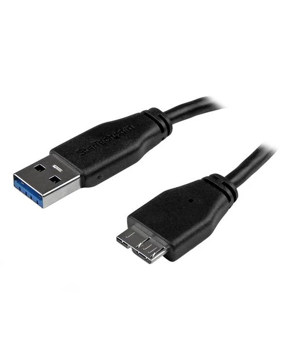 Meilleur prix ⭐ StarTech.com Câble SuperSpeed USB 3.0 Slim A Vers Micro B De 15 Cm - Mâle / Mâle - Noir 🔥 1 Meilleur prix ⭐ StarTech.com Câble SuperSpeed USB 3.0 Slim A Vers Micro B De 15 Cm - Mâle / Mâle - Noir 🔥