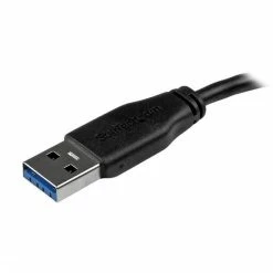Meilleur prix 🧨 StarTech.com Câble SuperSpeed USB 3.0 Slim A Vers Micro B De 0,5 M - Mâle / Mâle - Noir ⌛ -StarTech.com-shop startech com c ble superspeed usb 3 8