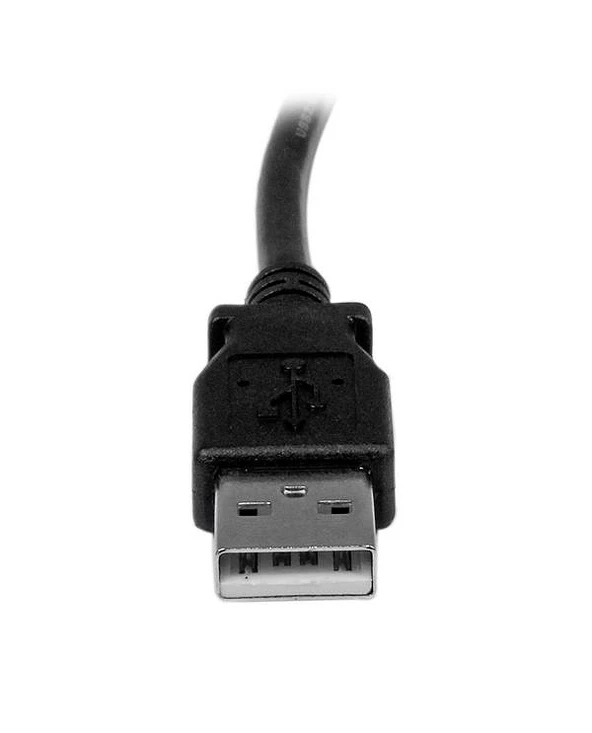 Acheter ⌛ StarTech.com Câble USB 2.0 A Vers USB B Coudé à Droite Mâle / Mâle Pour Imprimante - 2 M - Noir 🔔 3 Acheter ⌛ StarTech.com Câble USB 2.0 A Vers USB B Coudé à Droite Mâle / Mâle Pour Imprimante - 2 M - Noir 🔔 – Image 3
