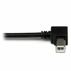 Bon marché 🔥 StarTech.com Câble USB 2.0 A Vers USB B Coudé à Gauche Mâle / Mâle Pour Imprimante - 3 M - Noir 🎉 -StarTech.com-shop startech com c ble usb 2 0 a vers u 8