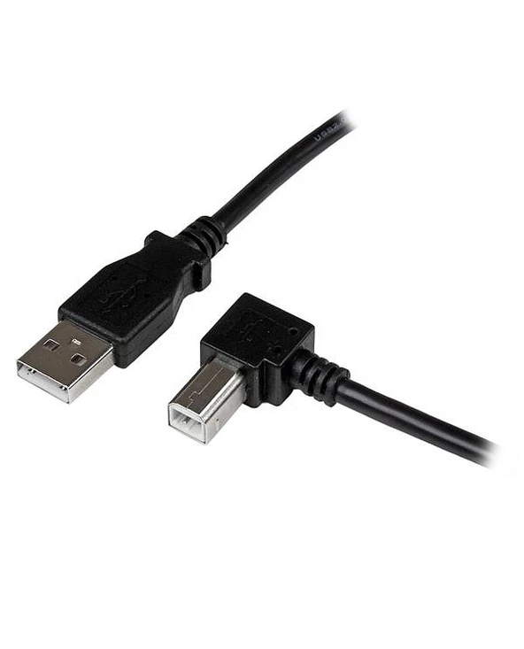 Acheter ⌛ StarTech.com Câble USB 2.0 A Vers USB B Coudé à Droite Mâle / Mâle Pour Imprimante - 2 M - Noir 🔔 1 Acheter ⌛ StarTech.com Câble USB 2.0 A Vers USB B Coudé à Droite Mâle / Mâle Pour Imprimante - 2 M - Noir 🔔