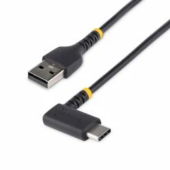 Coupon 🔔 StarTech.com Câble USB A Vers USB C De 2m - Câble De Chargement USB C Noir - Fibre Aramide Robuste - Chargeur Rapide USB-C 2.0 - 👍