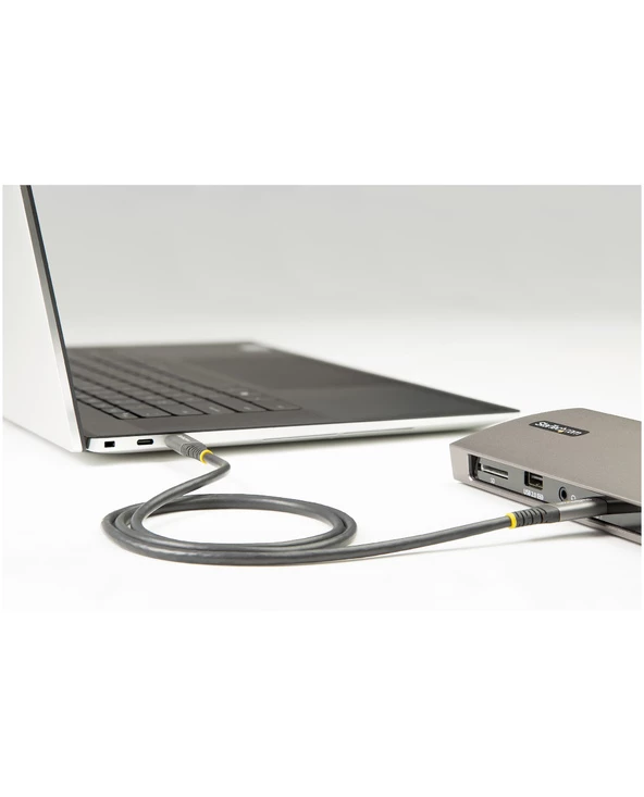 Meilleur prix ✔️ StarTech.com Câble USB C 10Gbps 50cm - Certifié USB-IF - Câble USB 3.1/3.2 Gen 1 Type-C - Alimentation 100W (5A) Power Delivery, 😉 6 Meilleur prix ✔️ StarTech.com Câble USB C 10Gbps 50cm - Certifié USB-IF - Câble USB 3.1/3.2 Gen 1 Type-C - Alimentation 100W (5A) Power Delivery, 😉 – Image 6