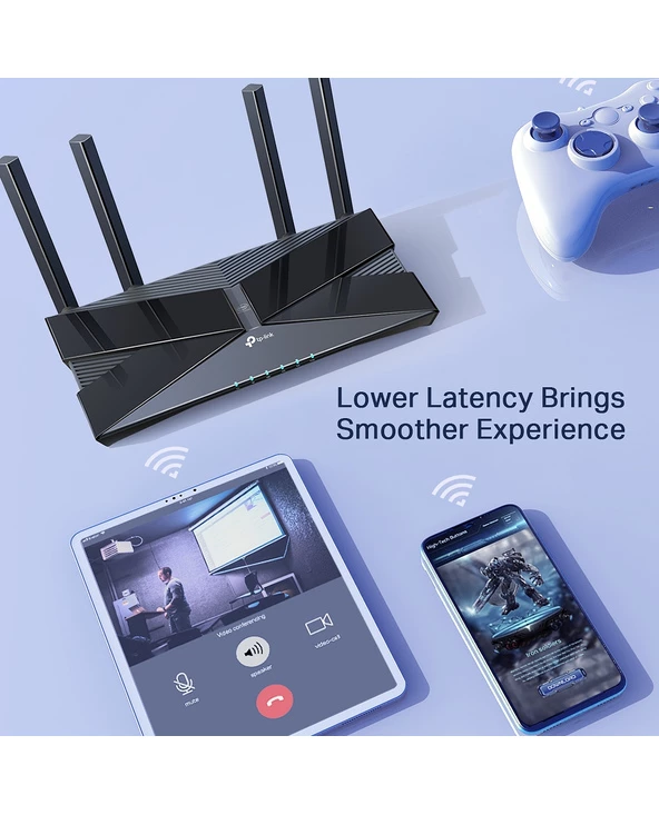 Meilleure vente ???? TP-LINK Archer AX50 Routeur Sans Fil Gigabit Ethernet Bi-bande (2,4 GHz / 5 GHz) 4G Noir ???? 6 Meilleure vente ???? TP-LINK Archer AX50 Routeur Sans Fil Gigabit Ethernet Bi-bande (2,4 GHz / 5 GHz) 4G Noir ???? – Image 6
