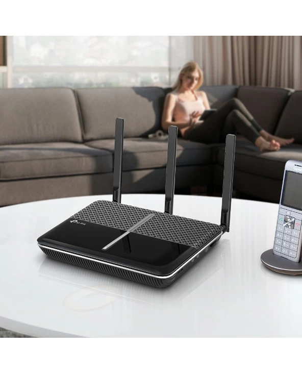 De gros ???? TP-Link Archer VR2100v Routeur Sans Fil Gigabit Ethernet Bi-bande (2,4 GHz / 5 GHz) 3G 5G 4G Noir ???? 5 De gros ???? TP-Link Archer VR2100v Routeur Sans Fil Gigabit Ethernet Bi-bande (2,4 GHz / 5 GHz) 3G 5G 4G Noir ???? – Image 5
