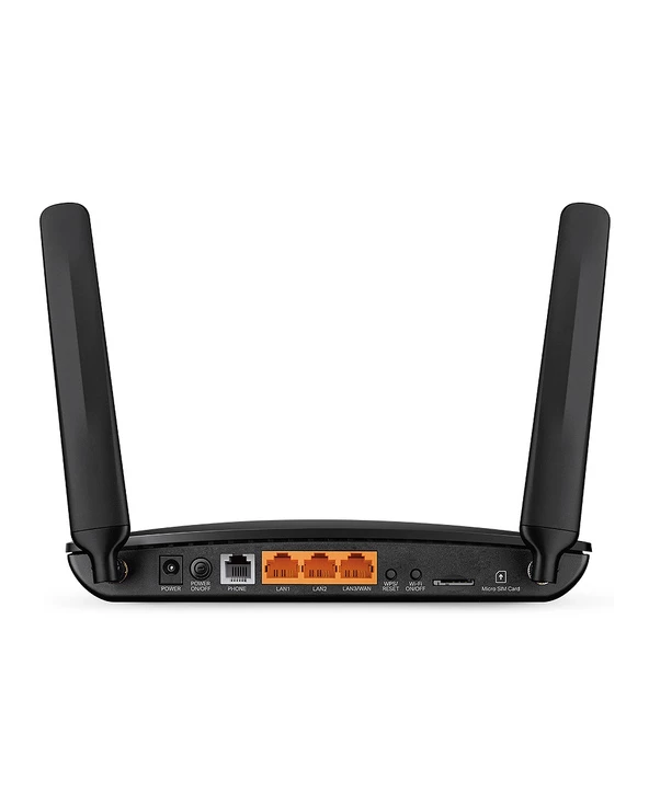 Grosses soldes ???? TP-LINK TL-MR6500v Routeur Sans Fil Fast Ethernet Monobande (2,4 GHz) 4G Noir ✨ 3 Grosses soldes ???? TP-LINK TL-MR6500v Routeur Sans Fil Fast Ethernet Monobande (2,4 GHz) 4G Noir ✨ – Image 3