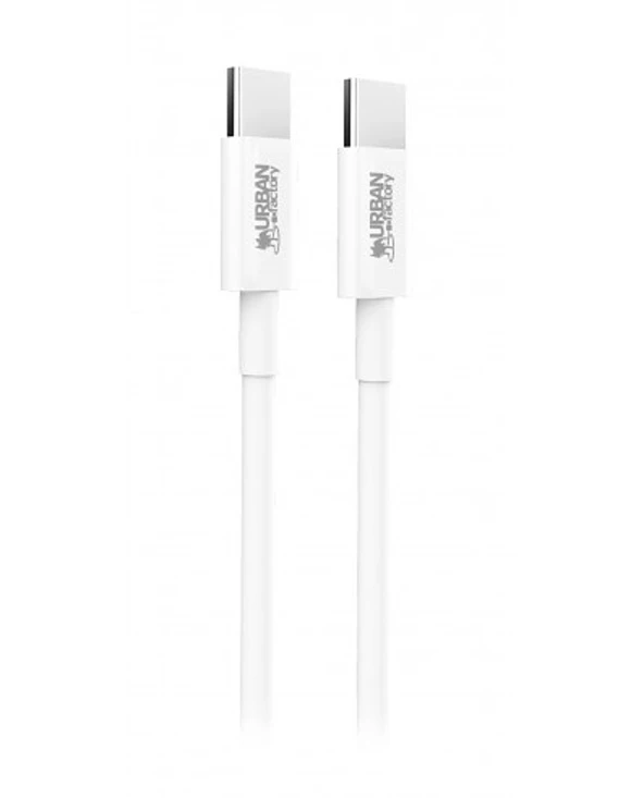 De gros ???? Urban Factory CAB02UF Câble USB 2 M USB 3.2 Gen 1 (3.1 Gen 1) USB C Blanc ???? 2 De gros ???? Urban Factory CAB02UF Câble USB 2 M USB 3.2 Gen 1 (3.1 Gen 1) USB C Blanc ???? – Image 2